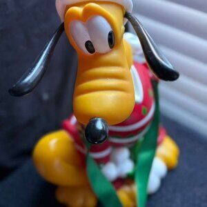 Disney Parks Holiday Pluto Popcorn Bucket - Limited Edition Christmas Decor